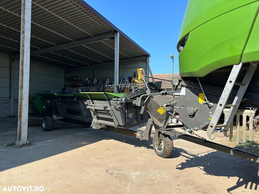 Fendt Combina FENDT 6335C 6,8m + Header Porumb si FS OLIMAC 8 - 2