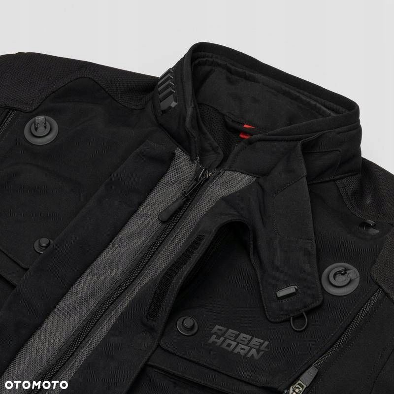Kurtka motocyklowa Rebelhorn Range Anthracite/black/fluo Yellow 3xl - 5