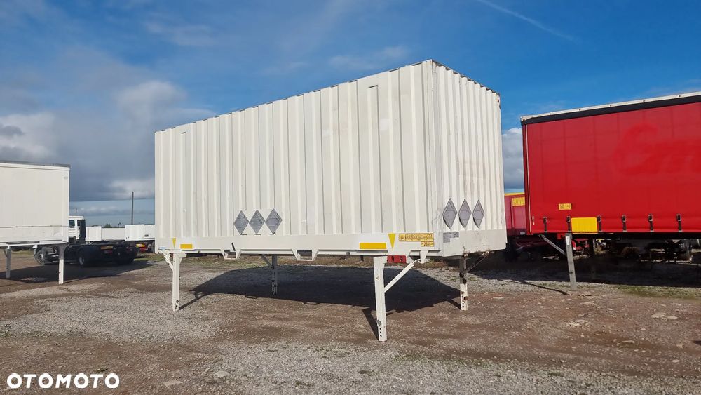 Krone 13.500zł netto 5x KONTENER ZABUDOWA BDF 7.45m STALOWY ZAMYKANY ROLETĄ MOŻLIWOŚĆ TRANSPORTU ST.BDB