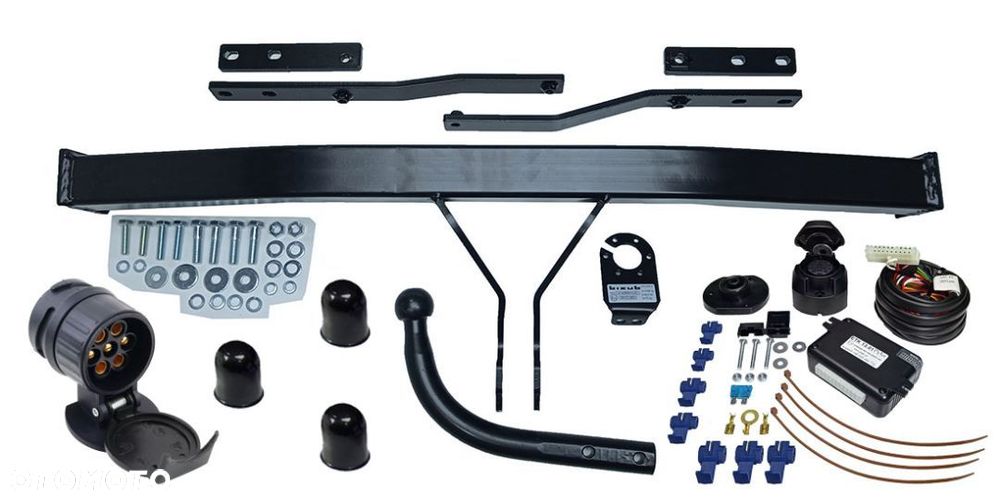 HAK HOLOWNICZY Z MODUŁEM 13PIN7P RENAULT SCENIC 2 II 3 III MODUŁ 13 PIN + WIĄZKA + ADAPTER - 10