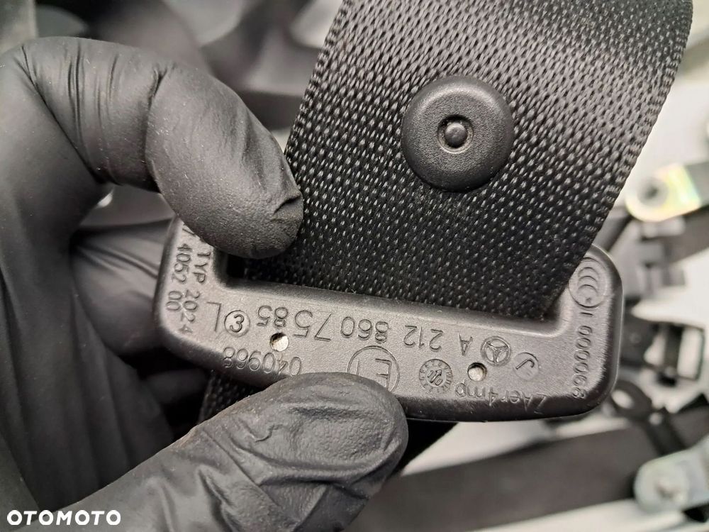 mercedes-be e klasa w212 poduszki powietrzne airbag pasy komplet - 8