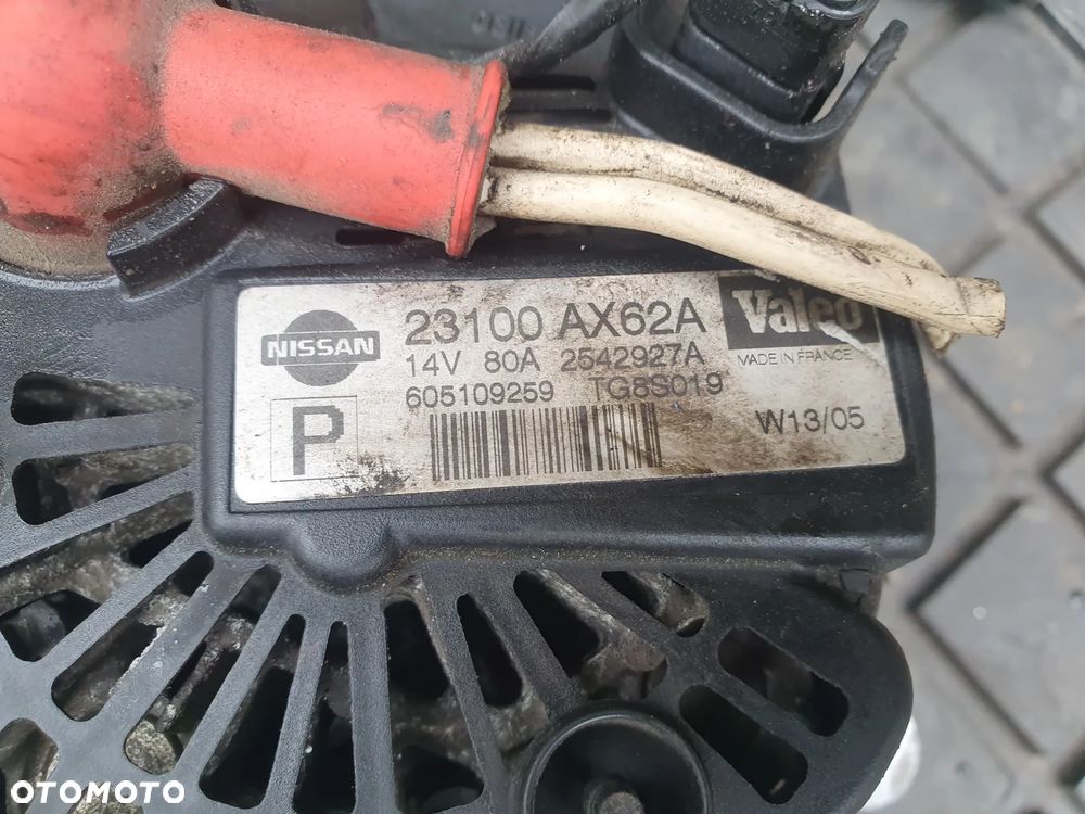 Alternator NISSAN MIKRA K12 NOTE 1.4 16V 23100AX62A - 3