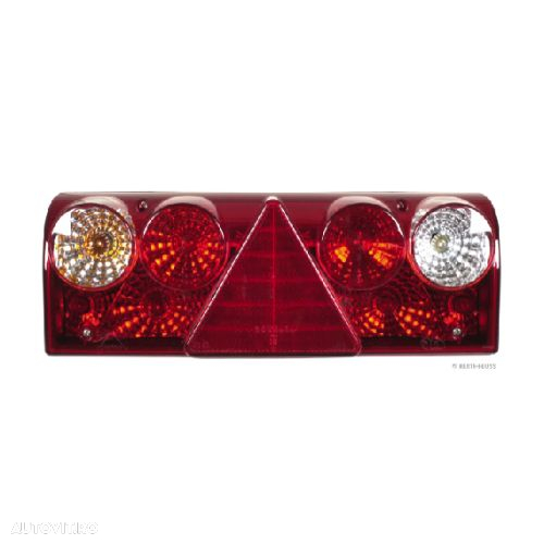 Lampa stop spate stg/dr remorca tip Europoint 2 cu mufa in spate - 4