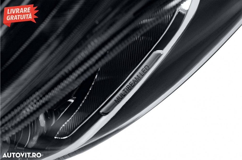 Faruri Full LED Mercedes V-Class Vito W447 (2014-2024) Negru Semnal Di - 6