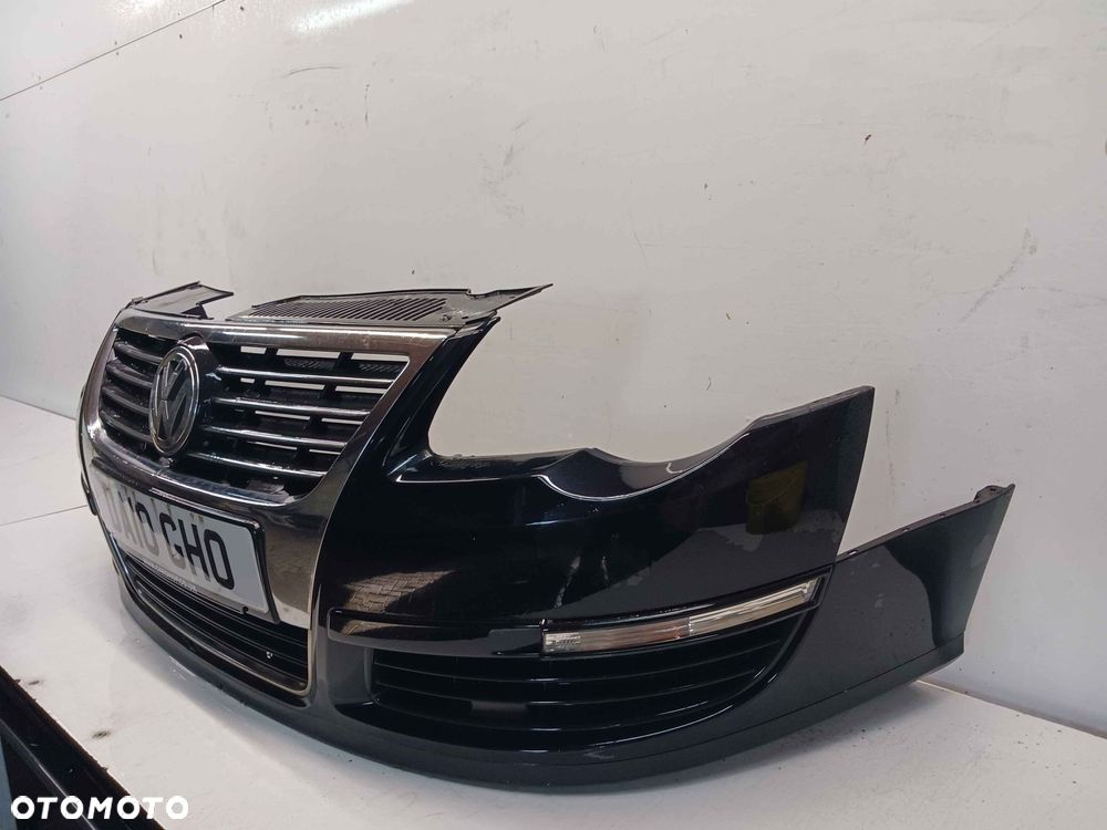 + ZDERZAK PRZÓD PRZEDNI VW VOLKSWAGEN PASSAT B6 LC9Z CZARNY - 3