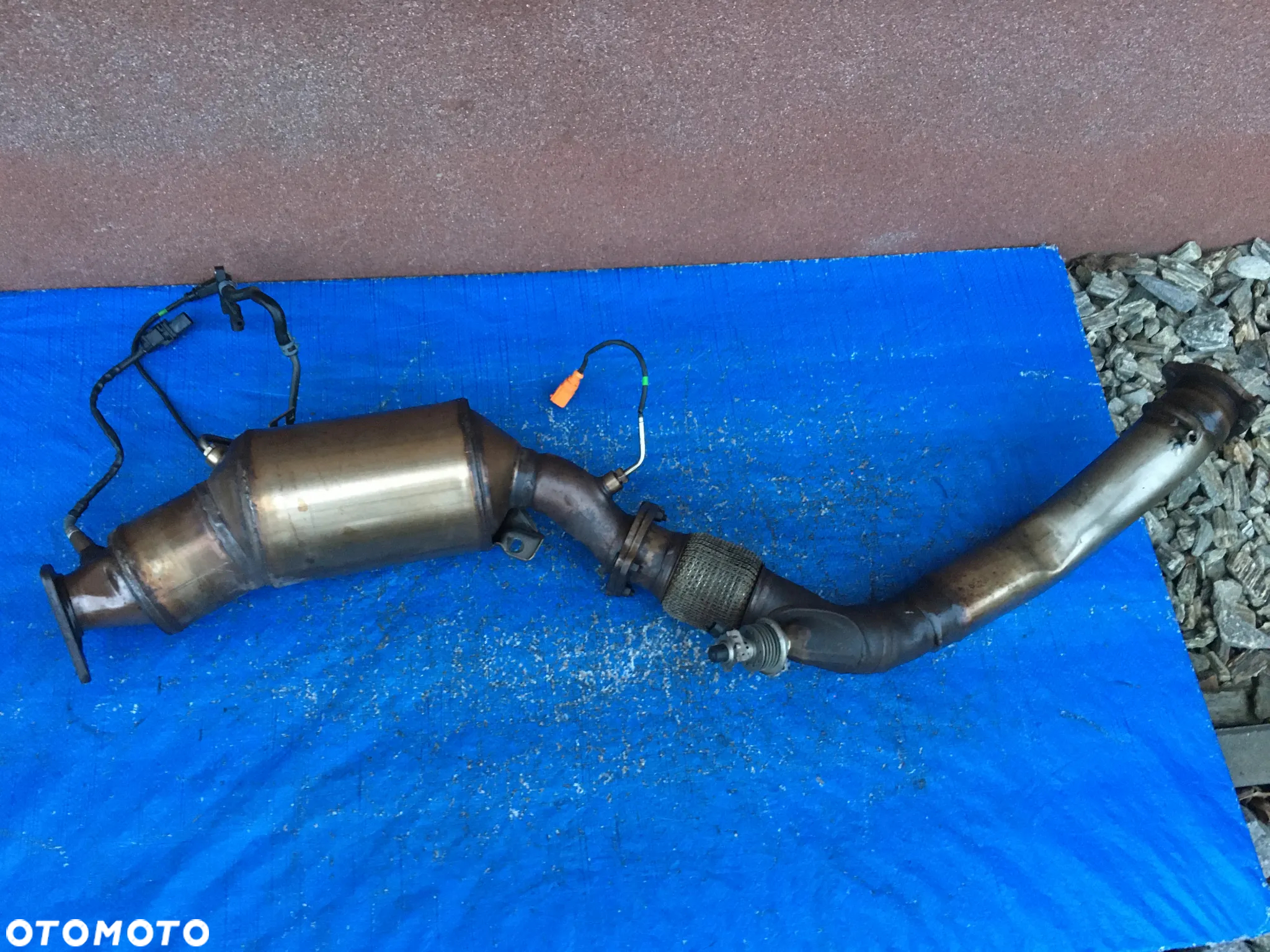 Audi Q5 8R 2.0 TDI Filtr Cząstek Stałych DPF FAP Sonda 8K0131765U 8K0131703F - 8