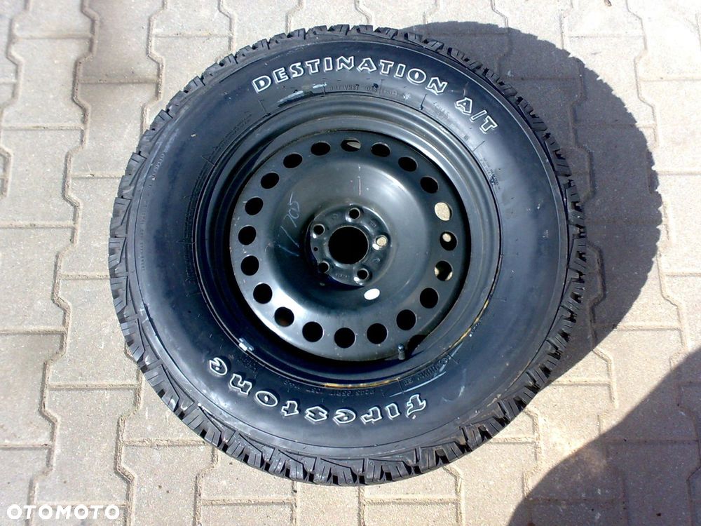 jeep cherokee trailhawk kl 2014 - koło orginał zapas alu felga 17'' opona - 1