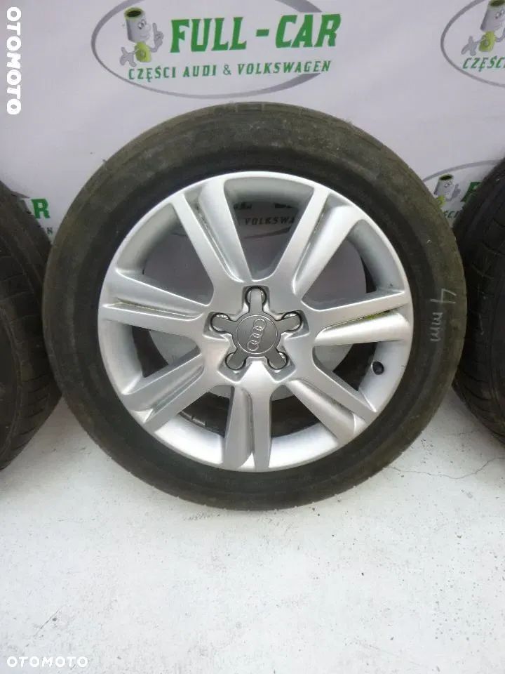 ALUFELGI KOLA AUDI 17" 7.5J ET45 8K0601025B 225/50R17 - 6