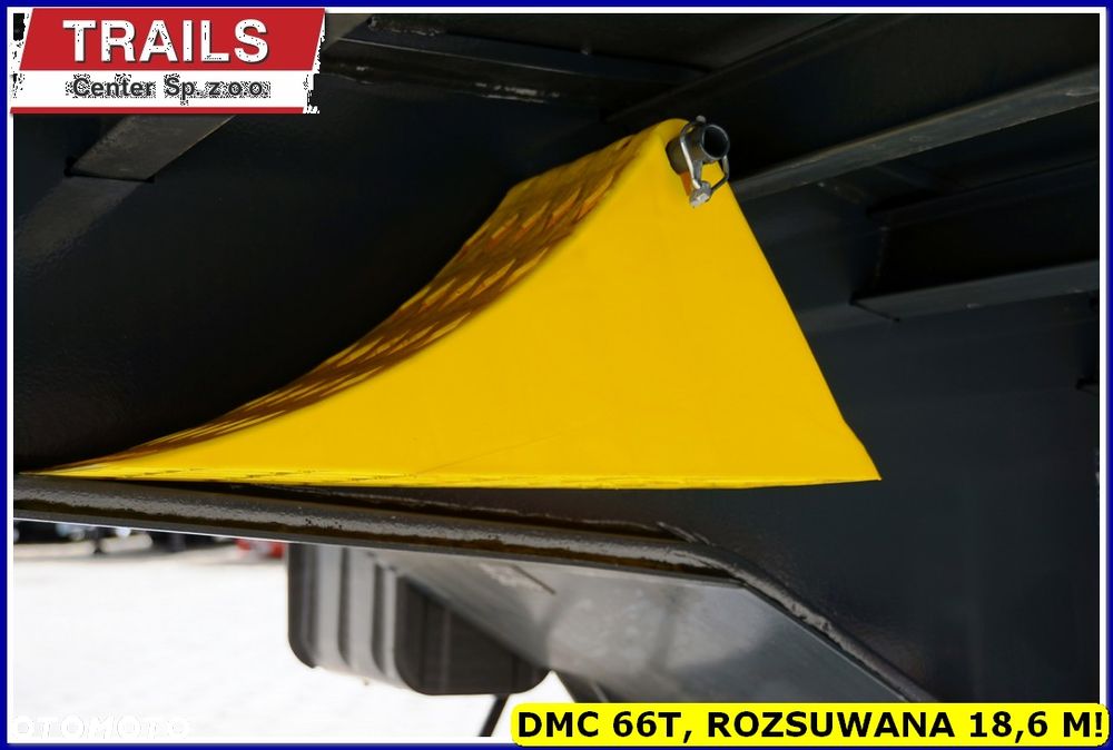 Inny Niska podłoga 4-osie, rozciągana dł. 18,60 m,  własne PTO, NAJAZDY HYDRAULICZNE. !!! - 24