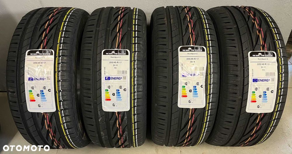 225/45R17 Uniroyal Rainsport 5 cztery nowe opony letnie - 1