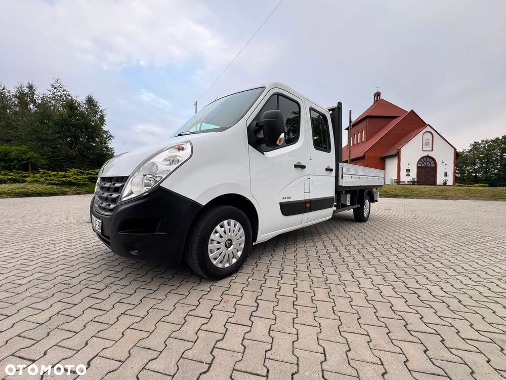 Renault MASTER L3 Klima Elektryka Doka 7os. Hak Brygadówka Serwis - 12