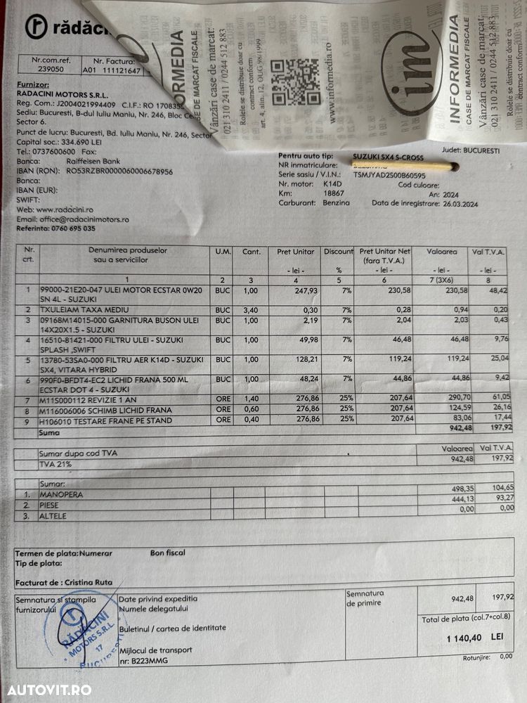 Suzuki S-Cross 1.4 Boosterjet Mild Hybrid Spirit - 9