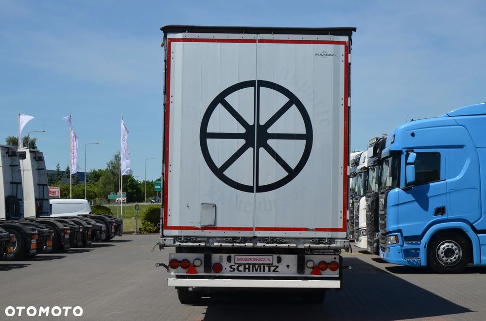 Schmitz Cargobull 2021r / OŚ PODNOSZONA / KOSZ PALETOWY / OCYNK / DE 4428 - 13