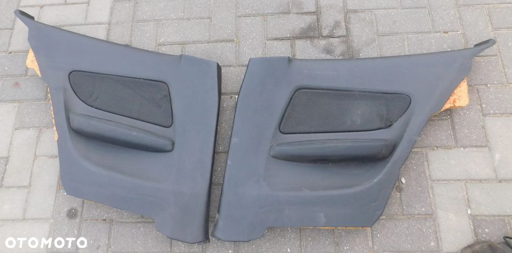 boczki drzwi tapicerka BMW E81 3D M-PAKIET CZARNA - 27