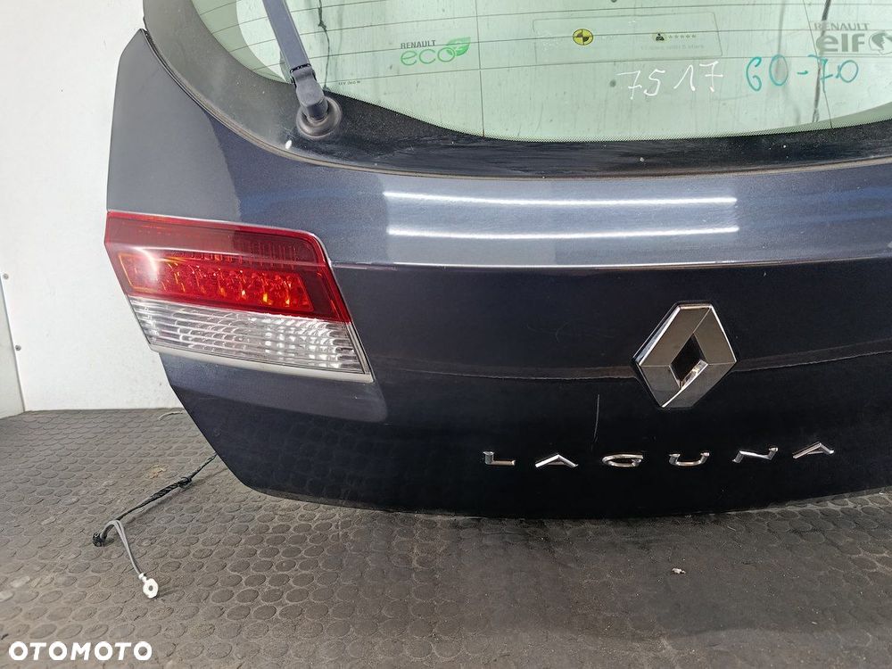 KLAPA BAGAŻNIKA RENAULT LAGUNA III TEB66 HATCHBACK - 3