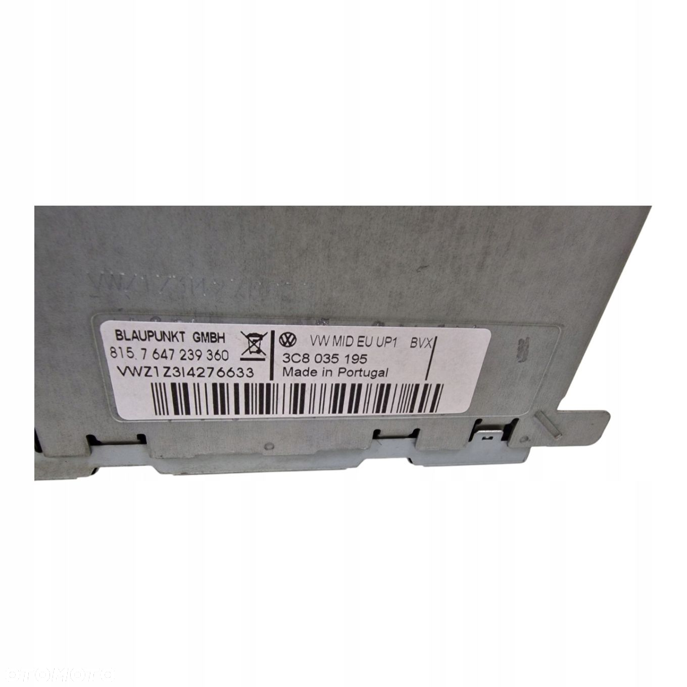 VW TIGUAN PASSAT GOLF EOS RADIO NAWIGACJA 3C8035195 - 4