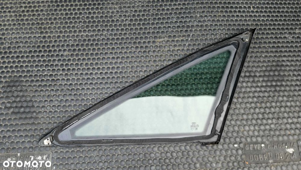 Szyba Szyby Karoseryjna Boczna Błotnik Trójkat LEWA PRAWA Tyl Tylna Pod Chrom Ramki Audi A6 C6 Sedan - 14