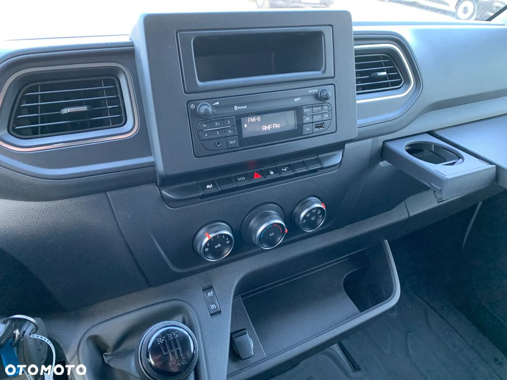 Renault MASTER MAXI VAN L3H2 MOCNY SILNIK 2.3DCI Bez-BiTurbo! Rozrząd na ŁAŃCUCHU, Pełna zabudowa paki, Zawiasy drzwi tył 270' DMC3.5t Duża ładowność 1301Kg, Homologacja VAT-1, Parktroniki, Minibar, Stolik EasyLife, Lustro WideView, Oświetlenie LED, Tempomat, Halogeny, Pakiet Chrom Design, Grafitowe wnętrze, SERWIS ASO! - 11