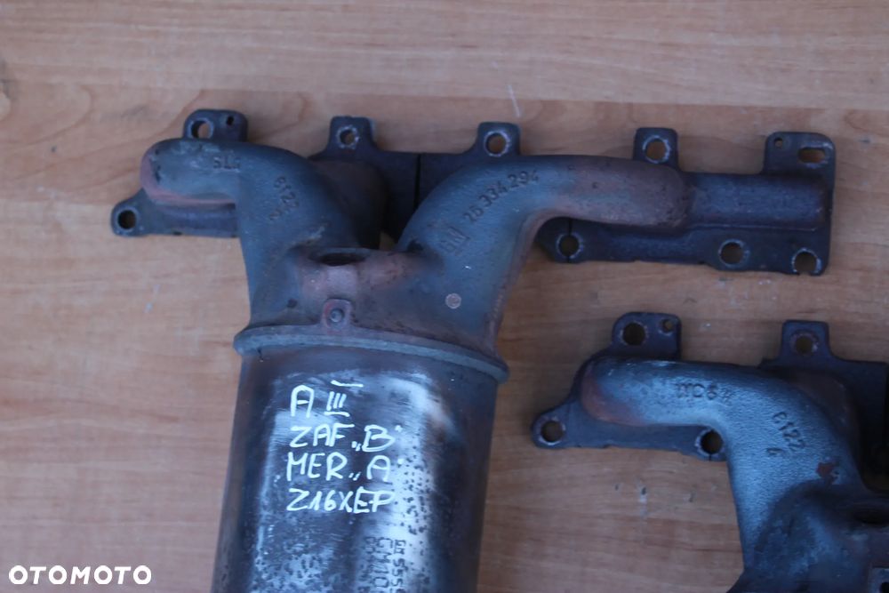 PUSTA PUSZKA KATALIZATORA KOLEKTOR OPEL ASTRA H ZAFIRA B MERIVA A 1.6 Z16XEP 105KM - 6