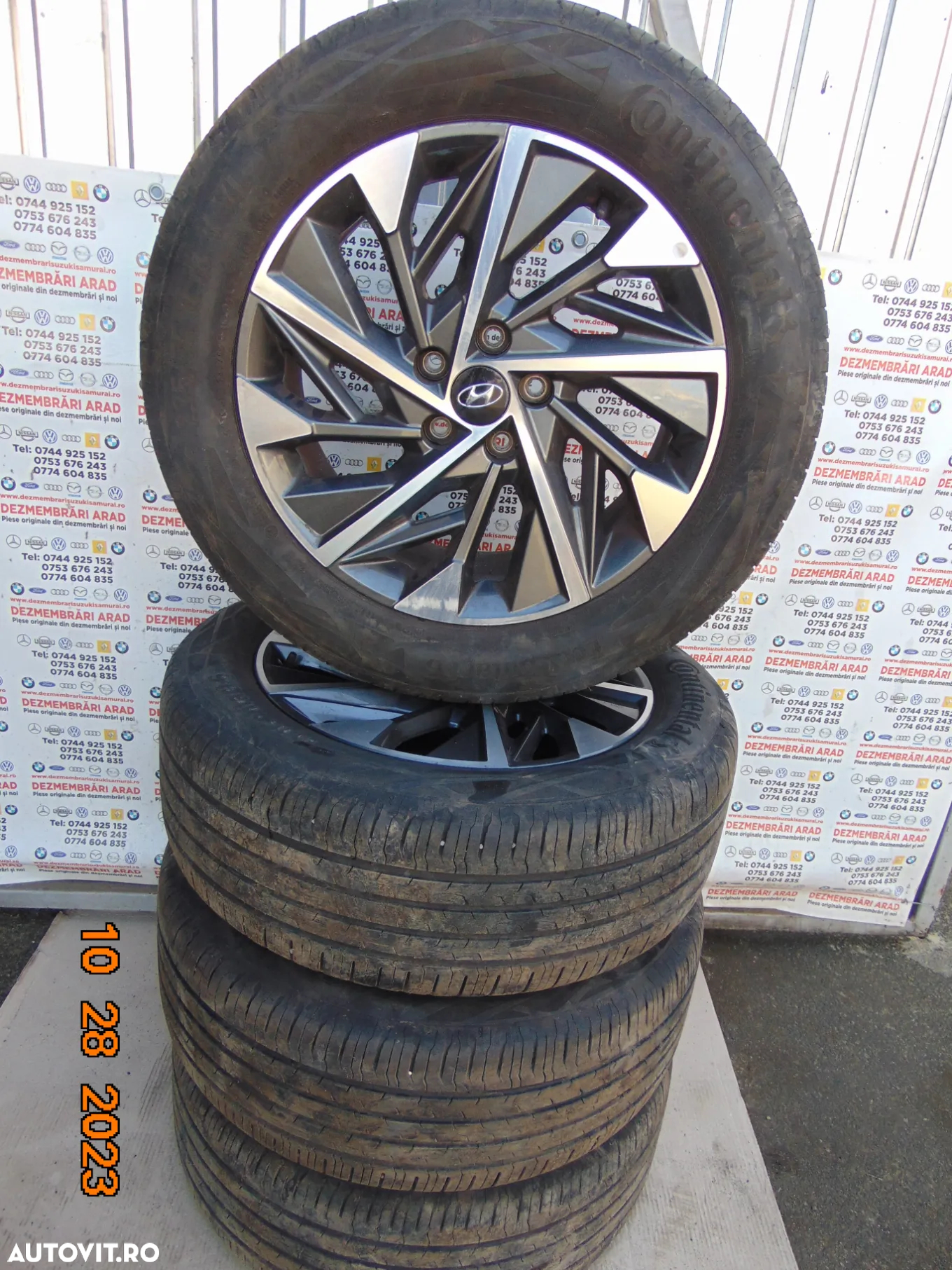 Jante Aliaj R18 Hyundai Tucson Santa Fe Kia Sportage Sorento r18 aluminiu jante cu anvelope mazda mitsubishi honda nissan qashqai duster - 9
