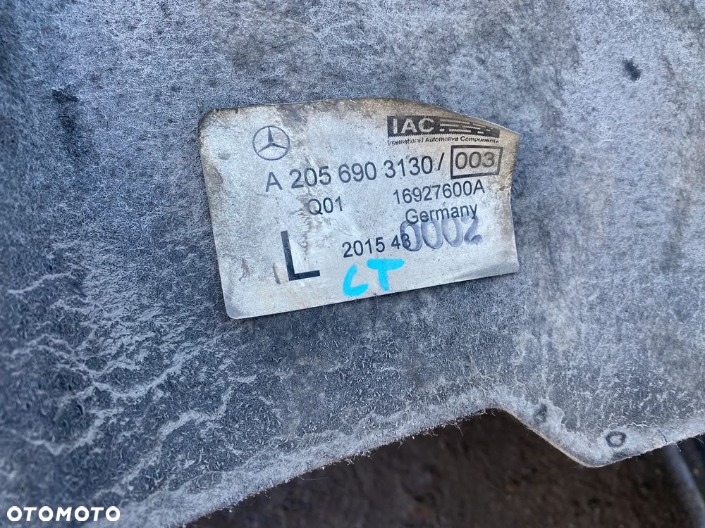 Nadkole Mercedes C-Klasa W205 coupe prawe lewe tył OE - 2