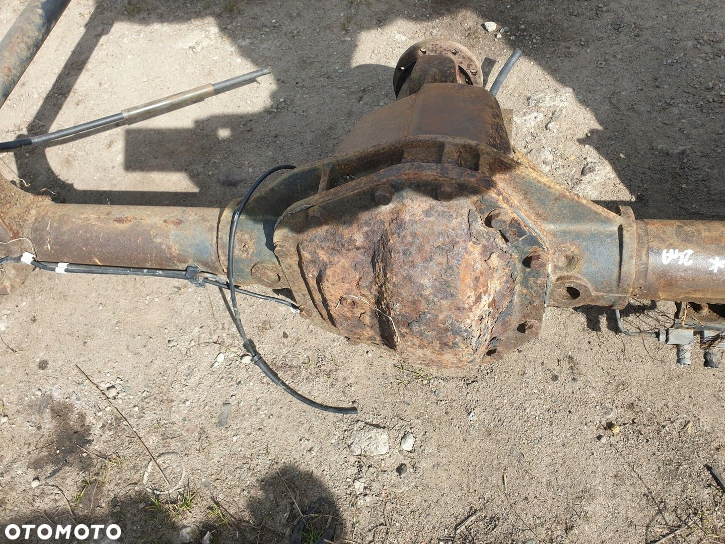 MOST BELKA TYLNA OŚ TYŁ ZAWIESZENIA FORD TRANSIT MK5 MK6 2.4 TDDI - 7