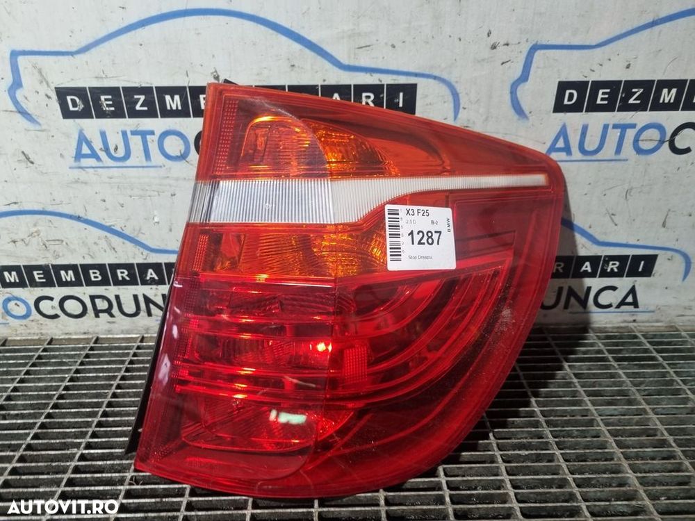 Stop Dreapta BMW X3 F25 2010 - 2014 SUV 4 Usi (1287) Bec clasic - 1