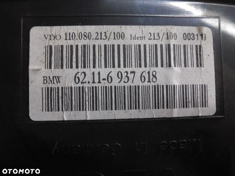 BMW 5 E60 E61 2005 Licznik / Prędkościomierz EUROPA 6937618 - 5