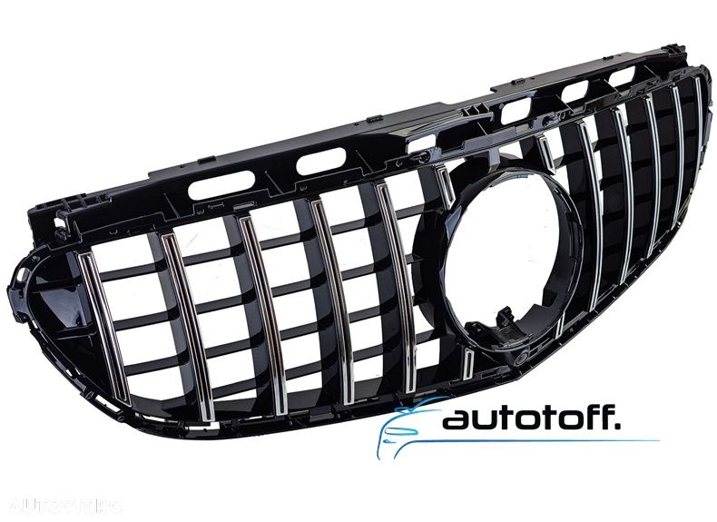 Grila Mercedes W212 S212 Facelift compatibila cu E-Class (13-15) GT Crom Design - 3