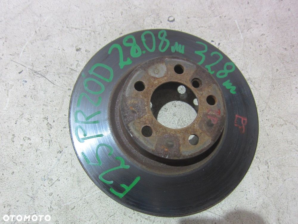 BMW X3 F25 X4 F26 TARCZE HAMULCOWE PRZEDNIE PRZÓD 34106879122 6879122 - 8