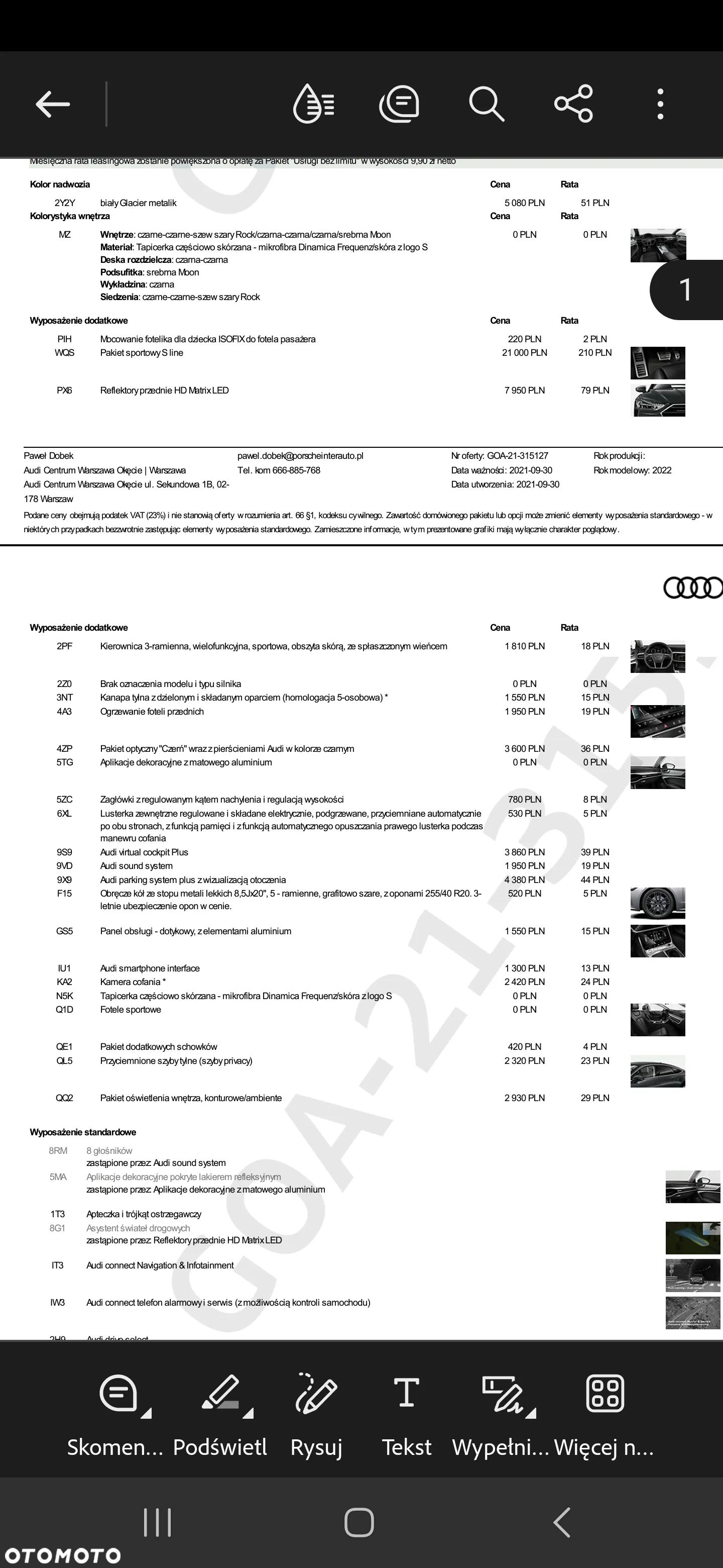 Audi A7 Sportback 45 TFSI Quattro S tronic - 23
