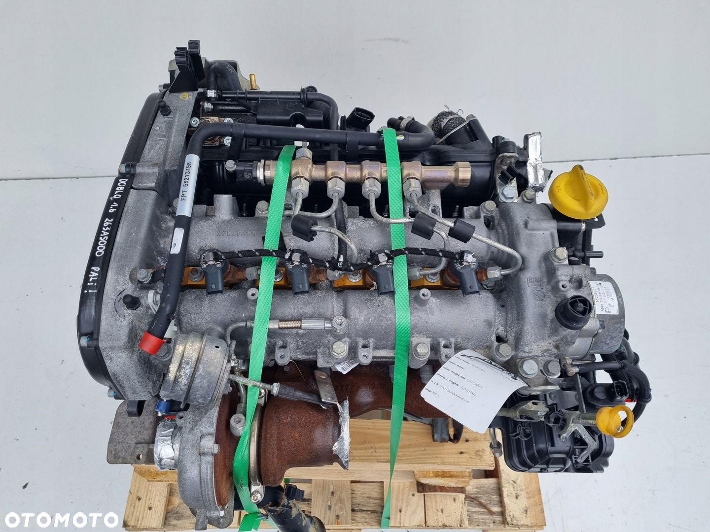 SILNIK KOMPLET Fiat Doblo II 1.6 JTD M-JET MULTIJET 128tyś 263A5000 - 3