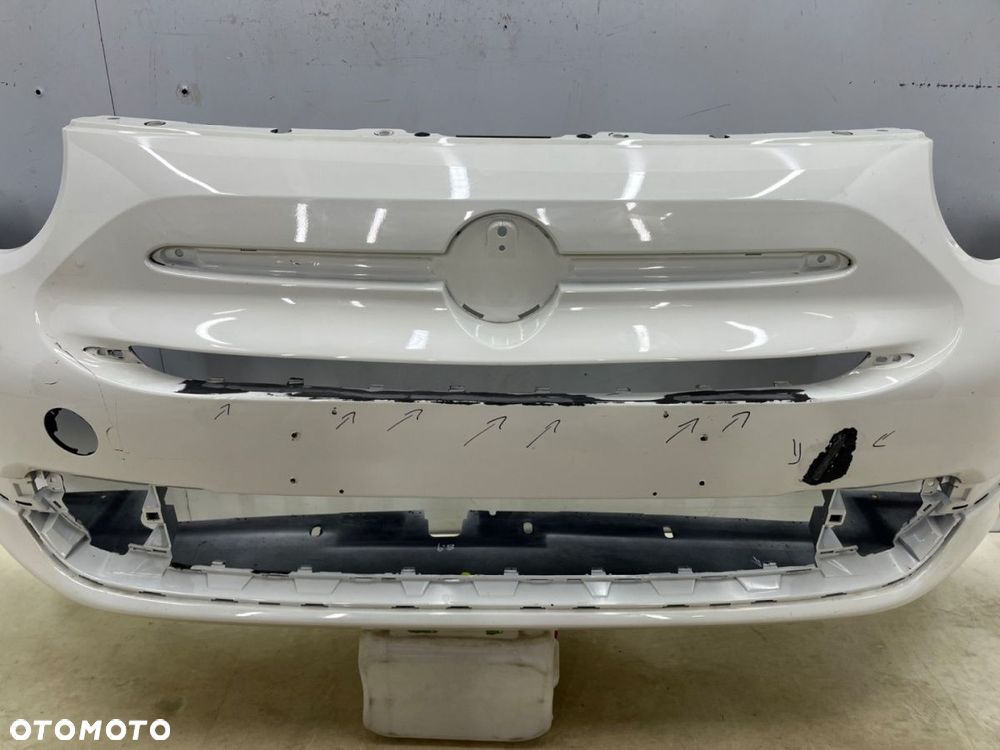 Zderzak przedni Fiat 500 15-24r. Lift przód 735619491 - 7
