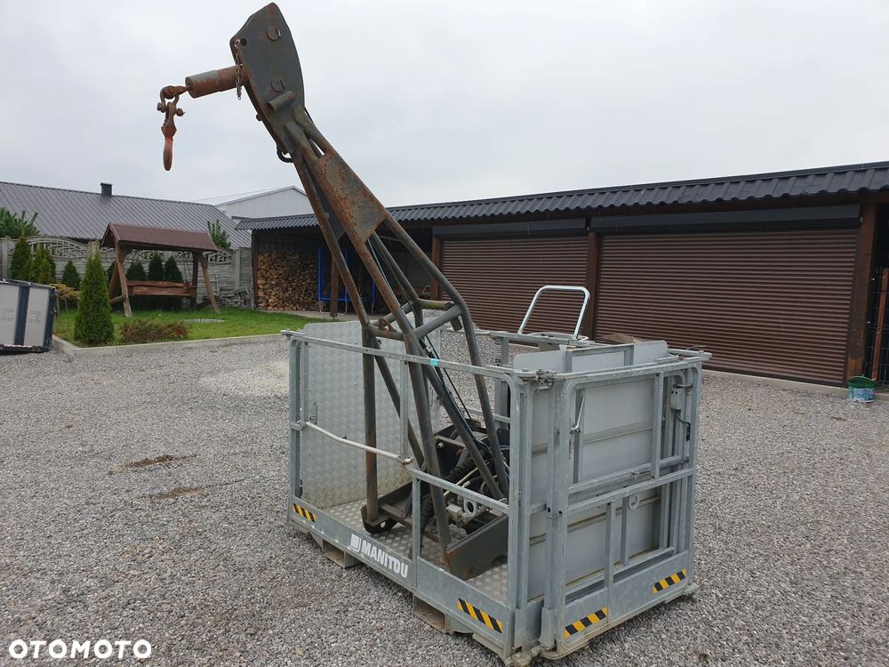 Manitou MRT Roto 2150+Privilege kosz/wciągarka/widły/pilot sprowadzona piękny stan - 39