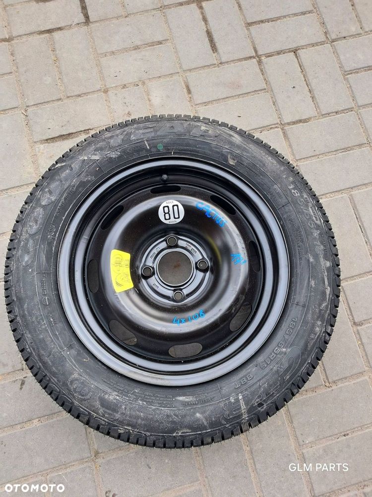 citroen c4 cactus koło zapasowe 185/65/15 et23 4x108 - 1