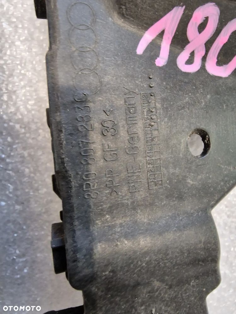 AUDI Q5 8R0 LIFT 07-16 LEWY ŚLIZG / MOCOWANIE ZDERZAKA PRZEDNI PRZÓD , NR 8R0807283C , NR AUKCJI MS180 - 5