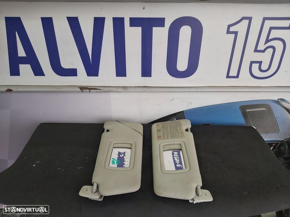 Conjunto Palas sol Renault Megane 2010 - 1