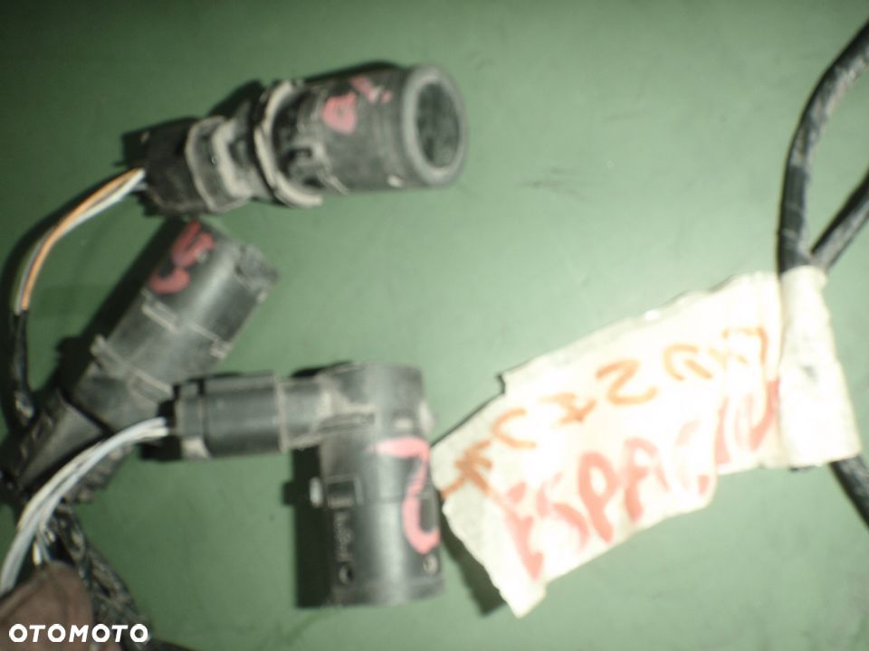 czujnik nakładka parkowania wiązka instalacja kostka zderzaka peugeot 807 renault espace mam wszystkie części - 3