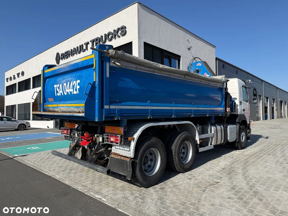 Volvo FMX 450 6x4 HDS Hyva HB-210 KH-KIPPER 3-str Hydroburta - 9
