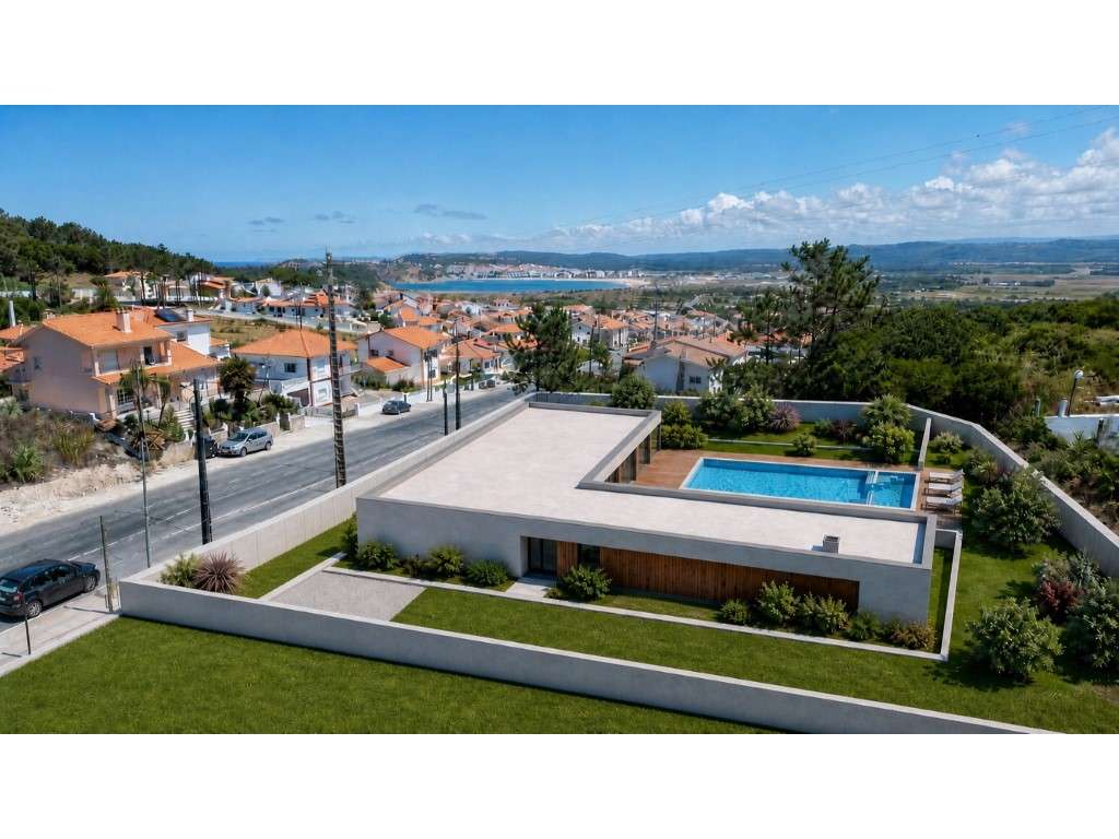 Moradia V3 - vista mar, piscina aquecida e garagem em Salir do Port... - Grande imagem: 2/15