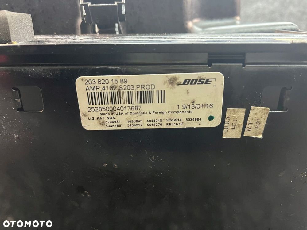 subwoofer mercedes w203 2038203102 - 4