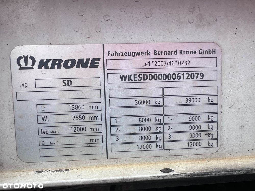 Krone / STANDARD / PALECIARA / KOŁO ZAPASOWE / 2014 ROK !! - 9