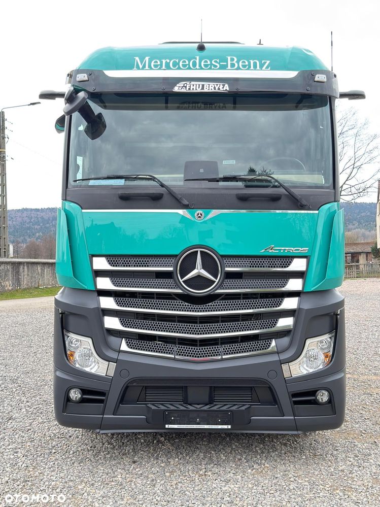 Mercedes-Benz ACTROS 1843 / BURTO-FIRANKA/ KABINA TYPU SALONKA / WINDA  / WIRTUALNY KOKPIT / KAMERY / NOWE OPONY / 18PALET / 8TON ŁADOWNOŚCI / AUTOMAT / DUŻY SILNIK  / SYPIALKA / SERWISOWANY / 2021 / JAK NOWY  / E6 - 3