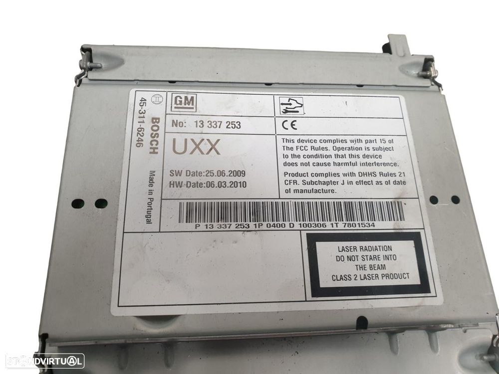 SISTEMA AUDIO / RADIO CD OPEL ASTRA J 2010 -453116246 - 2