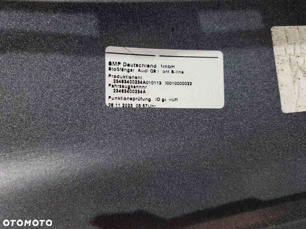 AUDI Q8 SQ8 S-LINE SPOILER DOKŁADKA LISTWA DOKŁADKA ZDERZAK PRZÓD DÓŁ ORYG - 5