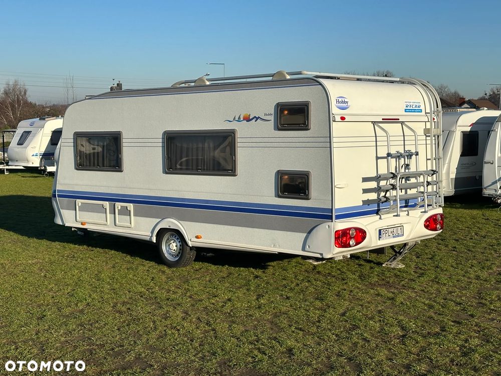 Hobby 500 KMFE z napędem i nową markizą. DMC 1400 kg !! RATY !! - 1