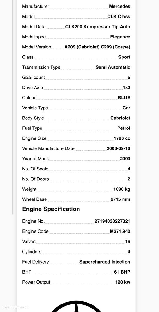 Silnik KOMPLETNY Mercedes CLK 1.8 kompressor 271940 271.940 06 rok - 4