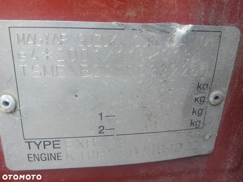 SUZUKI SPLASH 1.0B 65KM 2009R - CZĘŚCI !!! - 13