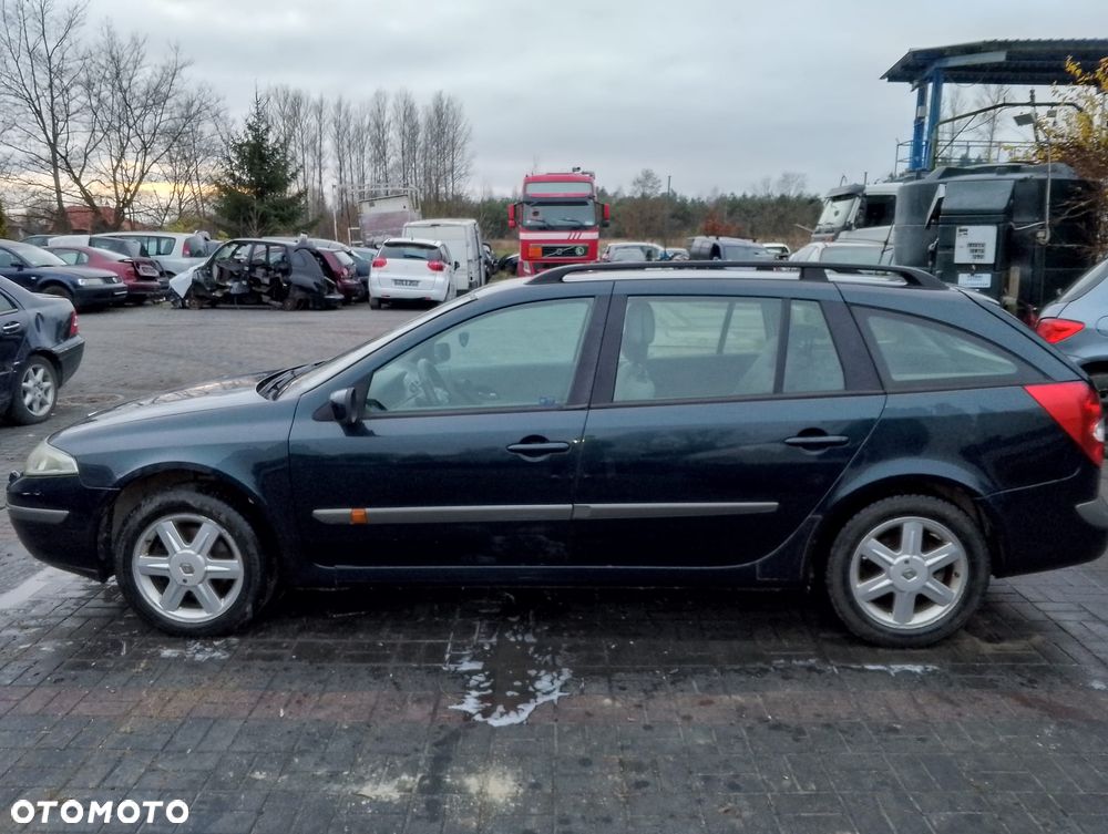 Renault Laguna II (01-05r.) 2.0 B 134KM. Silnik F4R712 Skrzynia JR5014 lakier NV903. Cały na części. GWARANCJA !!!  Przód Tył Zestaw Komplet Drzwi Klapa Zderzak Błotnik Maska Grill Atrapa Szyba Pas Lampa Lusterko Boczki Fotel Kanapa Kokpit Deska Rozdzielcza Przełącznik Włącznik Sterownik Przewody Wiązka Instalacja Moduł Komputer Czujnik Listwa Pompa Alternator Wtryski Głowica Rozrusznik Kompresor Sprzęgło Dwumas Silnik Skrzynia ABS Klimatyzacji Paliwa Wspomagania Kolektor Turbina Przepustnica Zawór Chłodnica Koło Hak Belka Sanki Zawieszenie Mcpherson Półoś Amortyzator Wydech Tłumik Zacisk Most - 5