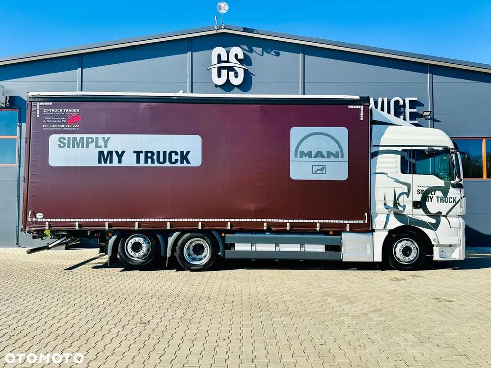 MAN TGX 26.420 E6 / plandeka / firanka / JAK NOWY ! / Świeżo z NIEMIEC !!!! - 7